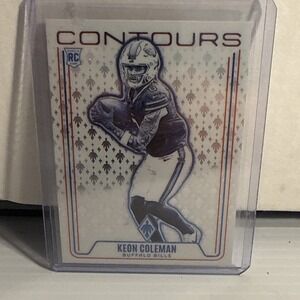 2024 Panini Phoenix Contours WAVE SP Keon Coleman Buffalo Bills RC‎ Rookie